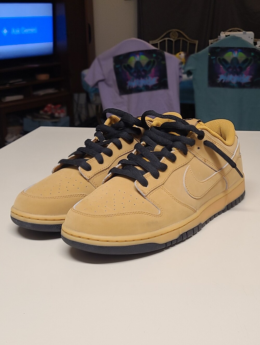 Nike Dunk Low Retro SE Wheat Gum casual low top skateboard sneakers size 13